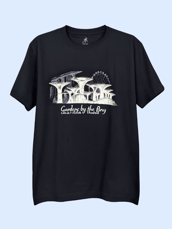 Gardens by the Bay Other - Gardens by the Bay cotton City in a Garden Singapore black Tshirt size M